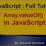 Array ValueOf In JavaScript JavaScript Full Tutorial In Hindi