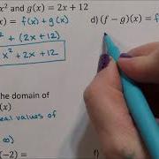 Function Notation Two Functions