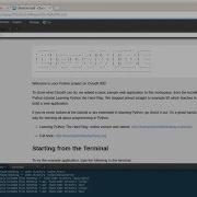 Cloud 9 IDE FLASK Install Easy