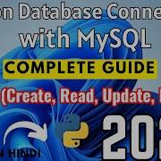 Python MySQL Database Connectivity 2023 In HINDI Setup Basic Queries With MySQL Connector