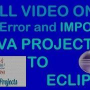 How To Import Java Project Into Eclipse And Run Part 1 Fix All Issues One By One Saxena4you