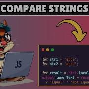 How To Compare Two Strings In Javascript