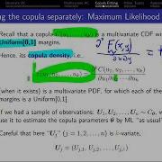 ACST3060 Copula Fitting Theory