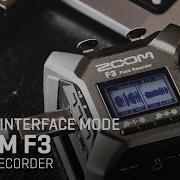 Zoom F3 Audio Interface Mode