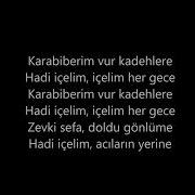 SERDAR ORTAÇ KARABİBERİM LYRIC VIDEO