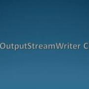 JAVA OutputStreamWriter Class