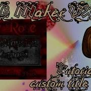 TUTORIAL Make A Custom Title Screen In RPG Maker VXAce GIMP