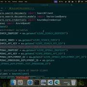 Implement RAG Solution Using Python With Azure AI Search Service Azure Open AI