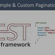 Simple And Custom Pagination In Django Rest Framework Python