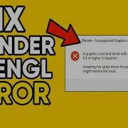Fix Blender OpenGL 4 3 Error Mesa3D Solution For Windows 2025 Update