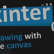 Использование холста Tkinter для рисования фигур текста и виджетов