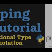 Python Typing Tutorial Optional Type Annotation In Python Basics