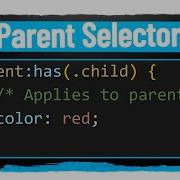 This Is So Much More Than Just A Parent Selector