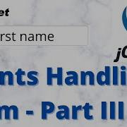 JQuery Form Events Handling Using Focus Blur Change And Validating Inputs