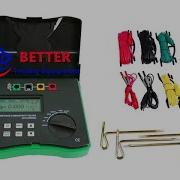 BTUTEST Digital Four Wire Soil Resistivity Tester Automatic Soil Testing Equipment