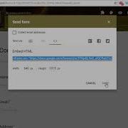 Embed A Google Form In A Google Site What It Looks Like As A URL And An Embed Code