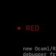 RED New Ocamldebug Frontend