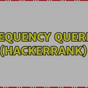 Frequency Queries Hackerrank 2 Solutions