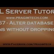 Alter Database Table Columns Without Dropping Table Part 67