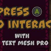 Display Button Prompts With Sprites In TextMesh Pro In Unity