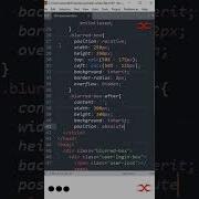 Frosted Glass HTML CSS