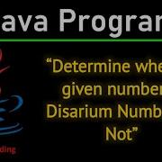 Java Program To Check If A Number Is A Disarium Number Step By Step Tutorial DisariumNumber