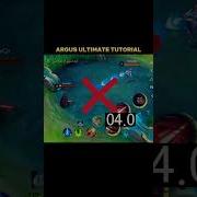 Argus Ultimate Tutorial Mobilelegends Mlbb Argus Tutorial Highlights