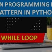 RIGHT TRIANGLE STAR PATTERN USING WHILE LOOP Python Programming Part 20