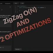 ZigZag Conversion O N Solution And 2 OPTIMIZATIONS LEETCODE PROBLEM
