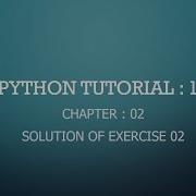 Python Tutorial 18 Solution Of Exercise 02 Indexing And String Formatting Exercise Solution