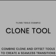 Tiling Tools Use The Clone Offset Tools Together