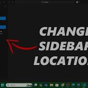 How To Switch Sidebar Location On VS Code