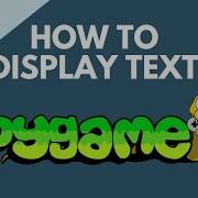 Displaying Text On The Screen In Pygame Beginner Tutorial