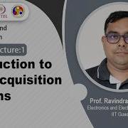 Lec 51 Introduction To Data Acquisition Systems
