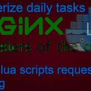 Nginx Reverse Proxy With Lua Scripts For Filtering Apps Requests