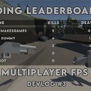 Adding LEADERBOARDS To My MULTIPLAYER FPS GAME Devlog 3