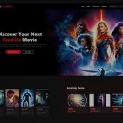 How To Create Movie Website Using Html Css Project For Beginners