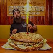 EAT FREE FOR A MONTH IF YOU CAN BEAT THIS GIANT BURGER CHALLENGE IN AUSTRIA BeardMeatsFood