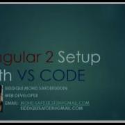 Angular 2 Setup With VS CODE Editor