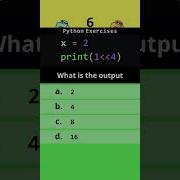 Python Question 2 Bitwise Operator Python Pythonprogramming