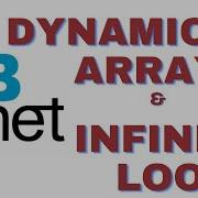 VB NET Dynamic Array Infinite Loops