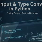 Python Input Function Safe Type Conversion Beginner Guide