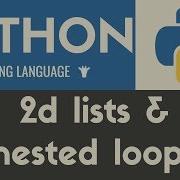 Двумерные списки и вложенные циклы Python Учебник 24