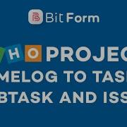 Zoho Projects Add Timelog To Task Subtask And Issue