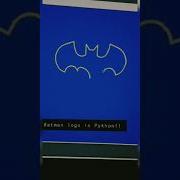 Draw A Batman Logo Using Python