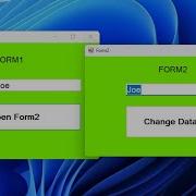 Effortless Form Communication Sending Data Between C Windows Forms
