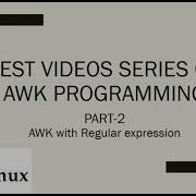AWK And Regular Expression