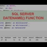 SQL Server DATENAME Function How To Get The Date Part For Any Specific Date