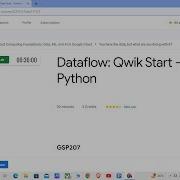 Dataflow Qwik Start Python Lab Solution Step By Step Tutorial GDSC 2023