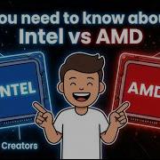 Intel против AMD в чем РЕАЛЬНАЯ разница Для начинающих